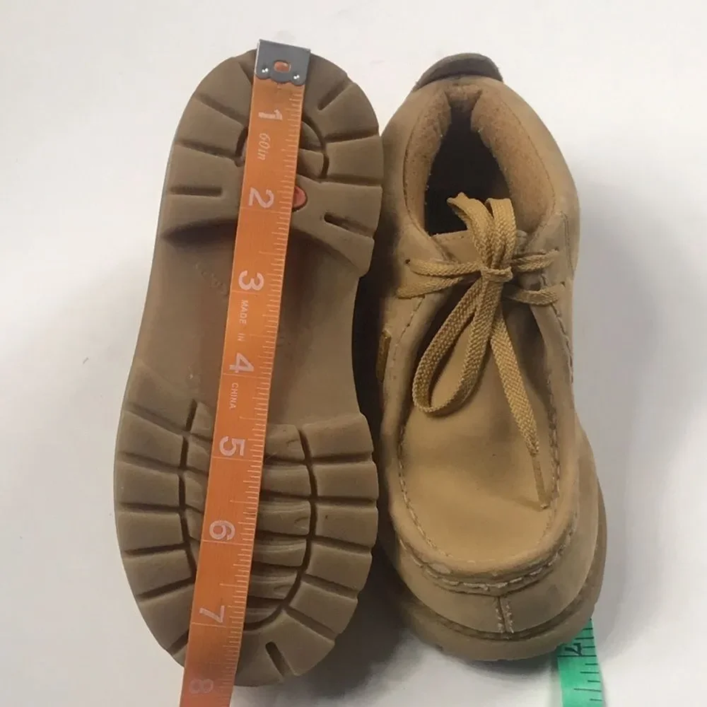 VTG, NY LUG CO LEATHER KIDS SHOES BOOTS SIZE 10